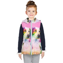 Rainbowdog Kids  Hooded Puffer Vest by Sparkle