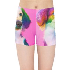 Rainbowdog Kids  Sports Shorts by Sparkle