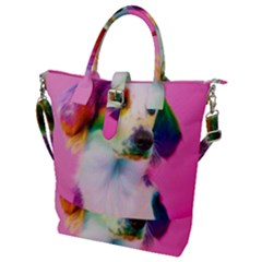 Rainbowdog Buckle Top Tote Bag by Sparkle