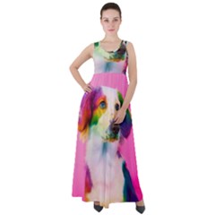 Rainbowdog Empire Waist Velour Maxi Dress by Sparkle