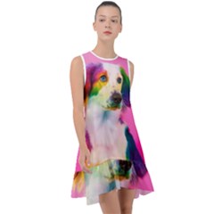 Rainbowdog Frill Swing Dress by Sparkle