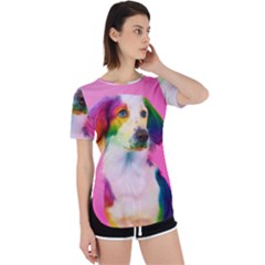 Rainbowdog Perpetual Short Sleeve T-shirt by Sparkle