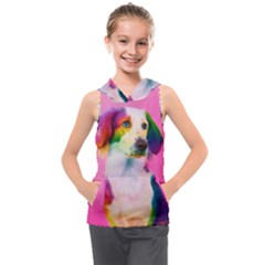 Rainbowdog Kids  Sleeveless Hoodie