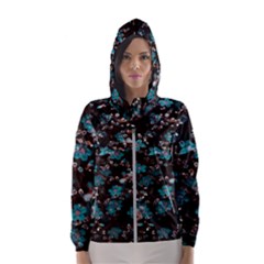 Realflowers Women s Hooded Windbreaker by Sparkle