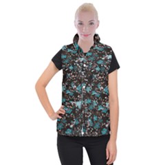 Realflowers Women s Button Up Vest by Sparkle