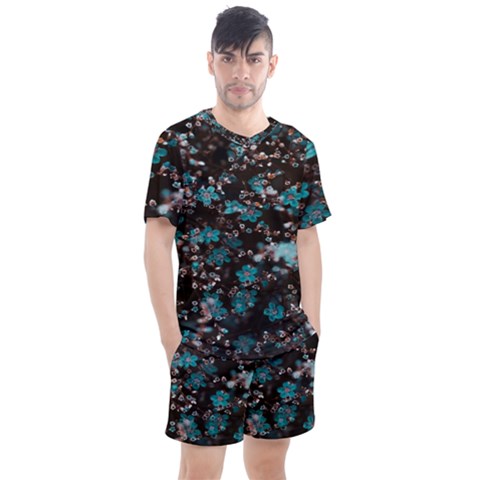 Realflowers Men s Mesh Tee And Shorts Set by Sparkle