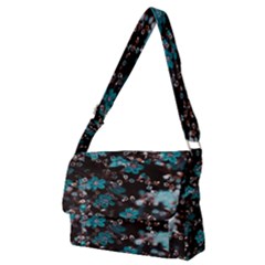 Realflowers Full Print Messenger Bag (m) by Sparkle