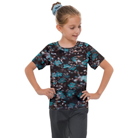 Realflowers Kids  Mesh Piece Tee by Sparkle