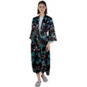 Realflowers Maxi Satin Kimono View1