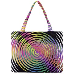 Rainbowwaves Mini Tote Bag by Sparkle