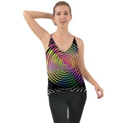 Rainbowwaves Chiffon Cami by Sparkle