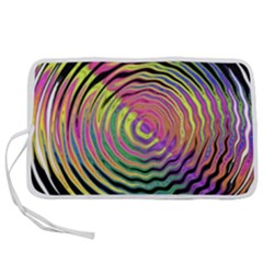 Rainbowwaves Pen Storage Case (l)