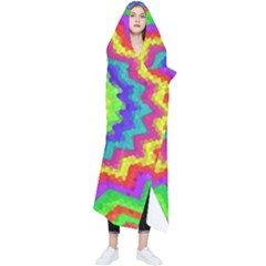 Masaic Colorflower Wearable Blanket