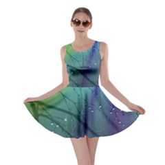 Rainbow Rain Skater Dress by Sparkle