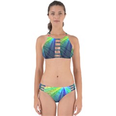 Rainbow Rain Perfectly Cut Out Bikini Set by Sparkle