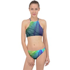 Rainbow Rain Racer Front Bikini Set by Sparkle