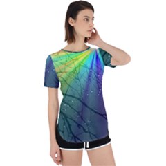 Rainbow Rain Perpetual Short Sleeve T-shirt