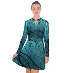 Raindrops Long Sleeve Panel Dress by Sparkle