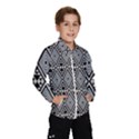 Abstract Boho Style Geometric Kids  Windbreaker View1