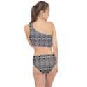 Abstract Boho Style Geometric Spliced Up Two Piece Swimsuit View2