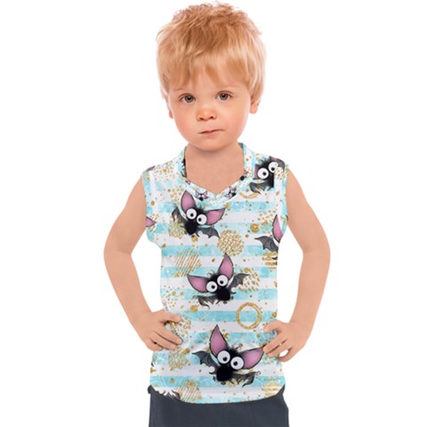 Halloween Bats Kids  Sport Tank Top by Angelandspot