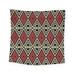 Motif Boho Style Geometric Square Tapestry (small) by tmsartbazaar