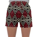 Motif Boho Style Geometric Sleepwear Shorts View1