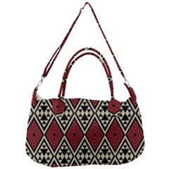 Motif Boho Style Geometric Removal Strap Handbag