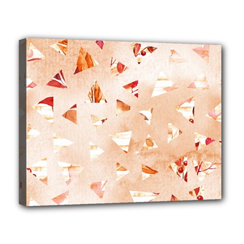 Autumn Abstract Canvas 14  X 11  (stretched) by Angelandspot