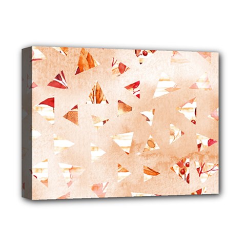 Autumn Abstract Deluxe Canvas 16  X 12  (stretched) 