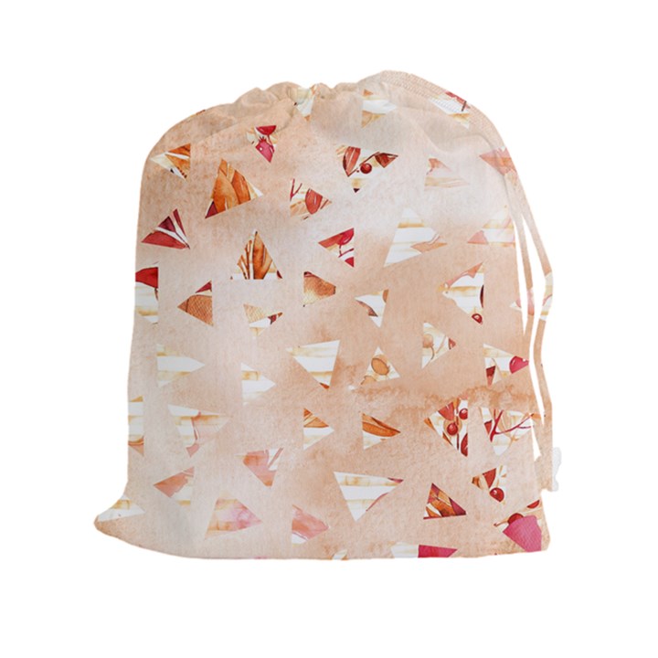 Autumn Abstract Drawstring Pouch (2XL)