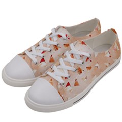 Autumn Abstract Women s Low Top Canvas Sneakers by Angelandspot