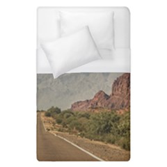 Empty Highway Landscape, La Rioja, Argentina Duvet Cover (single Size) by dflcprintsclothing