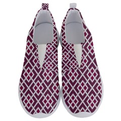 Two Tone Lattice Pattern No Lace Lightweight Shoes by kellehco