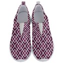 Two Tone Lattice Pattern No Lace Lightweight Shoes View1