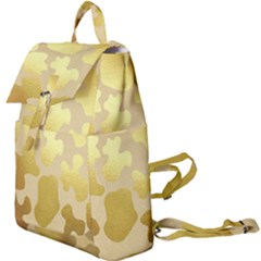 Glam Cow Print Pattern Buckle Everyday Backpack