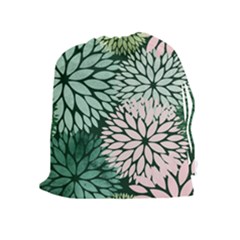 Dahlia  Drawstring Pouch (xl) by Angelandspot