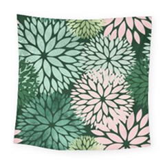 Dahlia  Square Tapestry (large)