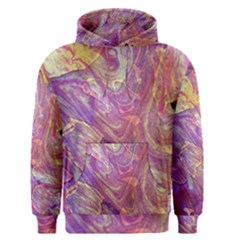 Marbling Abstract Layers Men s Core Hoodie