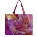 Marbling Abstract Layers Zipper Mini Tote Bag View1