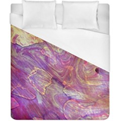 Marbling Abstract Layers Duvet Cover (california King Size) by kaleidomarblingart