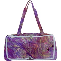 Marbling Abstract Layers Multi Function Bag by kaleidomarblingart