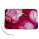 Peonie On Marbling Patterns Pen Storage Case (L) View1