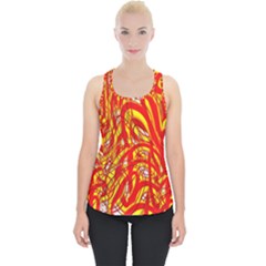 Fire On The Sun Piece Up Tank Top by ScottFreeArt