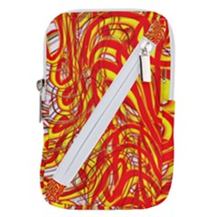 Fire On The Sun Belt Pouch Bag (large) by ScottFreeArt