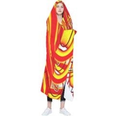 Fire On The Sun Wearable Blanket