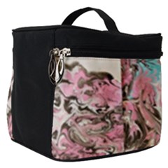 Paola De Giovanni- Marbling Art Viii Make Up Travel Bag (small) by kaleidomarblingart