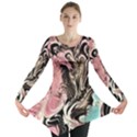 Paola De Giovanni-dragons Fire Iii Long Sleeve Tunic  View1