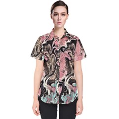 Paola De Giovanni-dragons Fire Iii Women s Short Sleeve Shirt