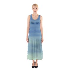 Ocean Sleeveless Maxi Dress